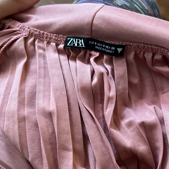 Zara flow dress pink Small size Zara open flow - Picture 11 of 16